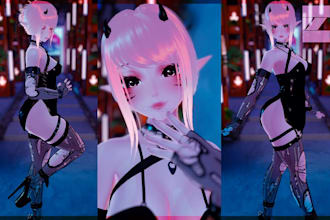 custom vrchat avatar vrc avatar outfit vr character avatar rigging furry avatar