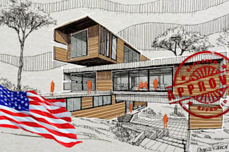 stamp architectural engineering drawing city permit mep floor plan fire sprinkle