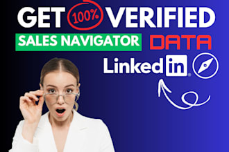 provide you with 500k data from linkedin sales navigator
