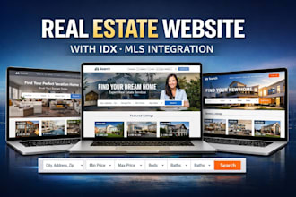 build real estate website idx mls integration realtor wordpress website redesign