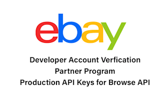 verify ebay developer account, fetch ebay active and sold listings