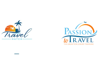design modern travels agency outdoor vintage logo
