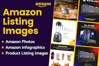 design amazon ebc, amazon infographics or product listing images
