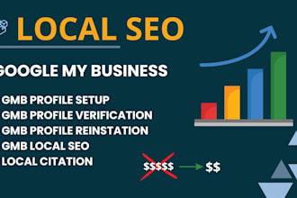setup google business profile, verification and local SEO for gmb