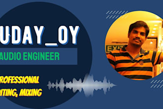 professionally edit podcasts, audio, and remove background noise