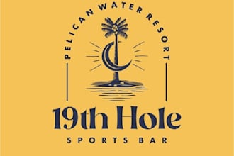 do iconic beautiful logo for our family friendly sports bar