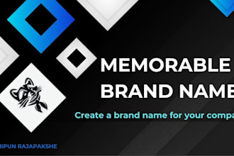 create unique, memorable brand names and slogans for your business or company