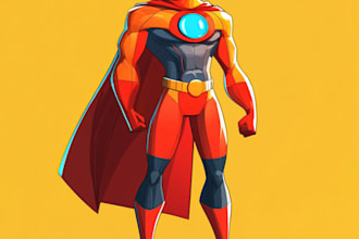 design a favorite superhero character and comic in 24 hours