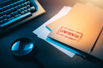 do private investigations on a person or company