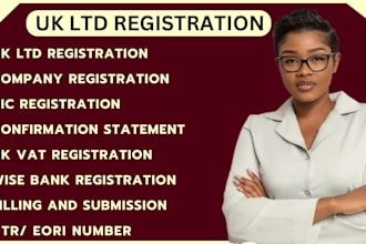 set up uk ltd company wise bank account registration for UK, non UK resident