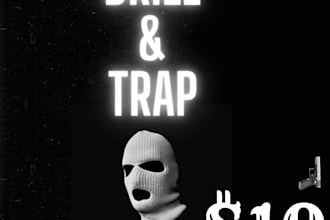 make dark,hard drill beats and trap beats for any purpose