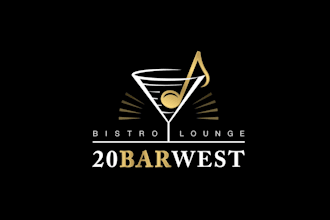 design modern bar and nightclub logo