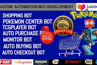 do popmart bot, auto buying bot, monitor bot, pokemon bot, auto purchase bot