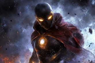 create you as a marvel character illustration