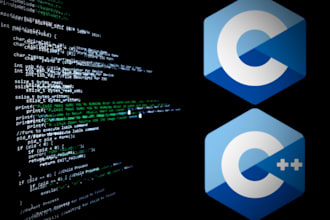 develop a c console project