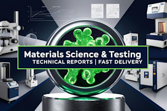 write materials science technical reports, articles and blogs