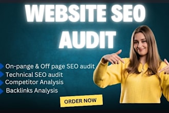 deliver a premium SEO audit report and action plan