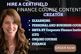 write fmva course elearning finance course highschool curriculum course content