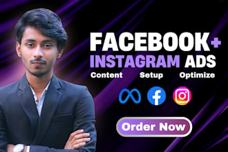 manage facebook ads, instagram advertising, fb meta ads campaign