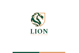 create modern accounting financial and business consulting logo