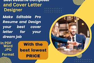 do offer resume builder, resume writing, executive resume and cover letter