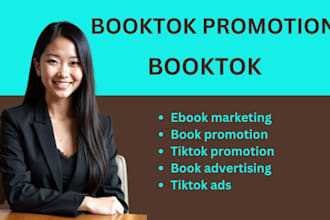 promote booktok book promotion book advertising and tiktok viral video