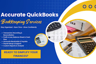 do accurate bookkeeping and reconciliation in quickbooks