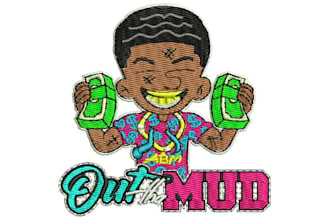 do embroidery digitizing, logo design in high quality