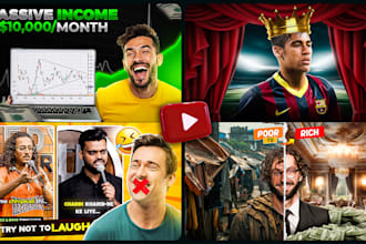 create best attractive clickbait eye catchy youtube thumbnail designs