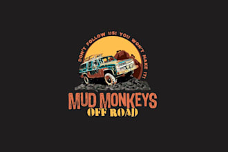 design modern off road club logo