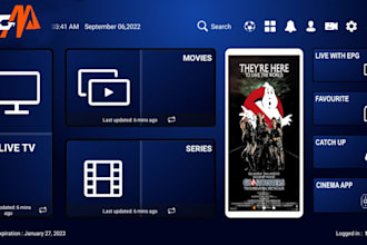 rebrand iptv apk for latest ibo pro player tivimate smarters with admin panel