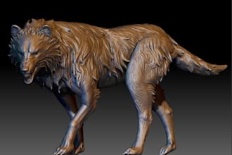 sculpt 3d for memorial,3d superhero toy,dnd,zbrush stl file,3d pets,dinosaur toy