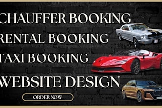 build german chauffeur, limousine wordpress site with booking , price calculator