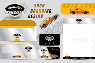 business card, letterhead and stationery design