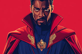 draw you as a marvel character