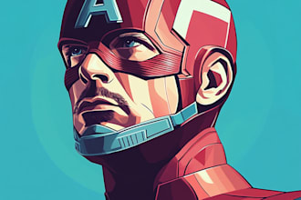 draw you as a marvel character