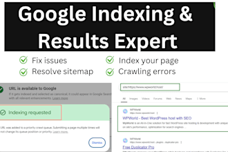 fix indexing issues and index all urls on google