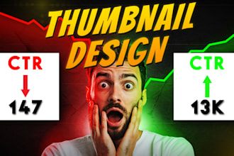 design youtube thumbnail to boost views
