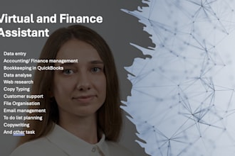 be your reliable personal and finance virtual assistant