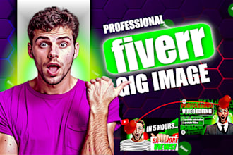 design professional fiverr gig images to boost your sales
