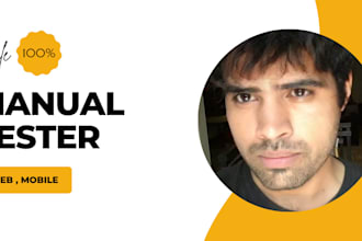 do QA manual and automation testing for your website