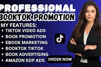 booktok ebook marketing tiktok ads book promotion hashtag research