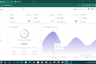 develop school management web app