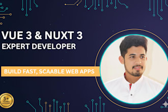 expert vue and nuxt js developer