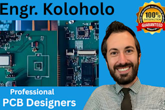 design schematic and pcb layout design, circuit with altium pcb design tool
