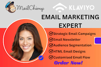 setup klaviyo mailchimp email campaigns flows integration analytics automation