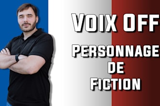 record a professional french voiceover for your project
