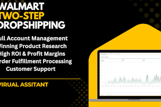 be your walmart two step dropshipping VA and wfs specialist