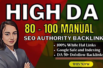publish high da SEO backlinks manual links building
