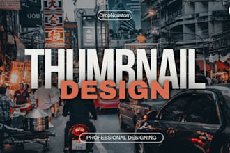 create scroll stop youtube thumbnail that scream click me